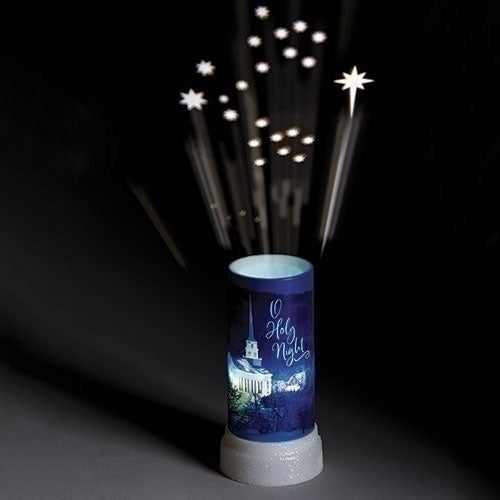 LED Projector Candle - O Holy Night