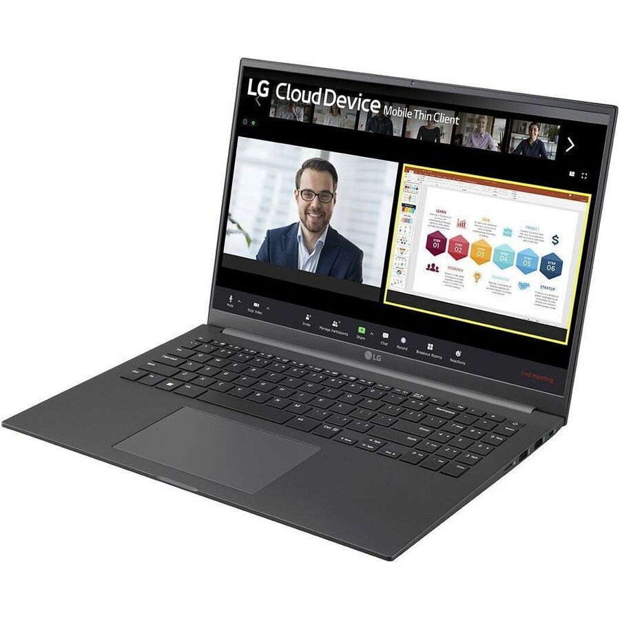 LG 16UT70Q-G.AX34U1 16 Thin Client Notebook - WUXGA - 1920 x 1200 - AMD Ryzen 3 5300U Quad