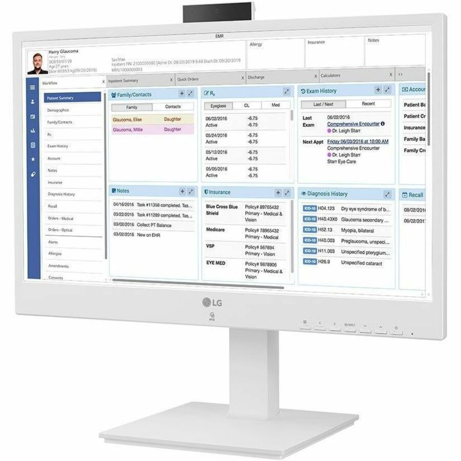 LG 24CR671IK-6P All-in-One Thin Client - Intel Pentium N6005 Quad-core (4 Core) 2 GHz 24CR671IK6P