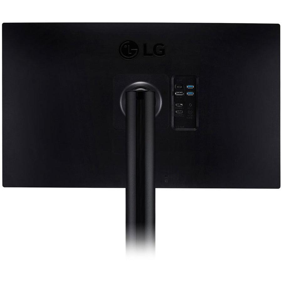 LG 27" IPS QHD Ergo Monitor - Ergonomic Stand USB Type-C | TechSoft 27BN88Q-B