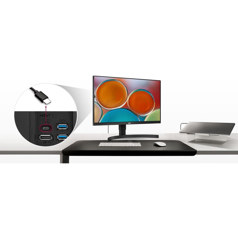 LG 27" IPS UHD 4K Monitor with USB Type-C | 27BN85UN-B