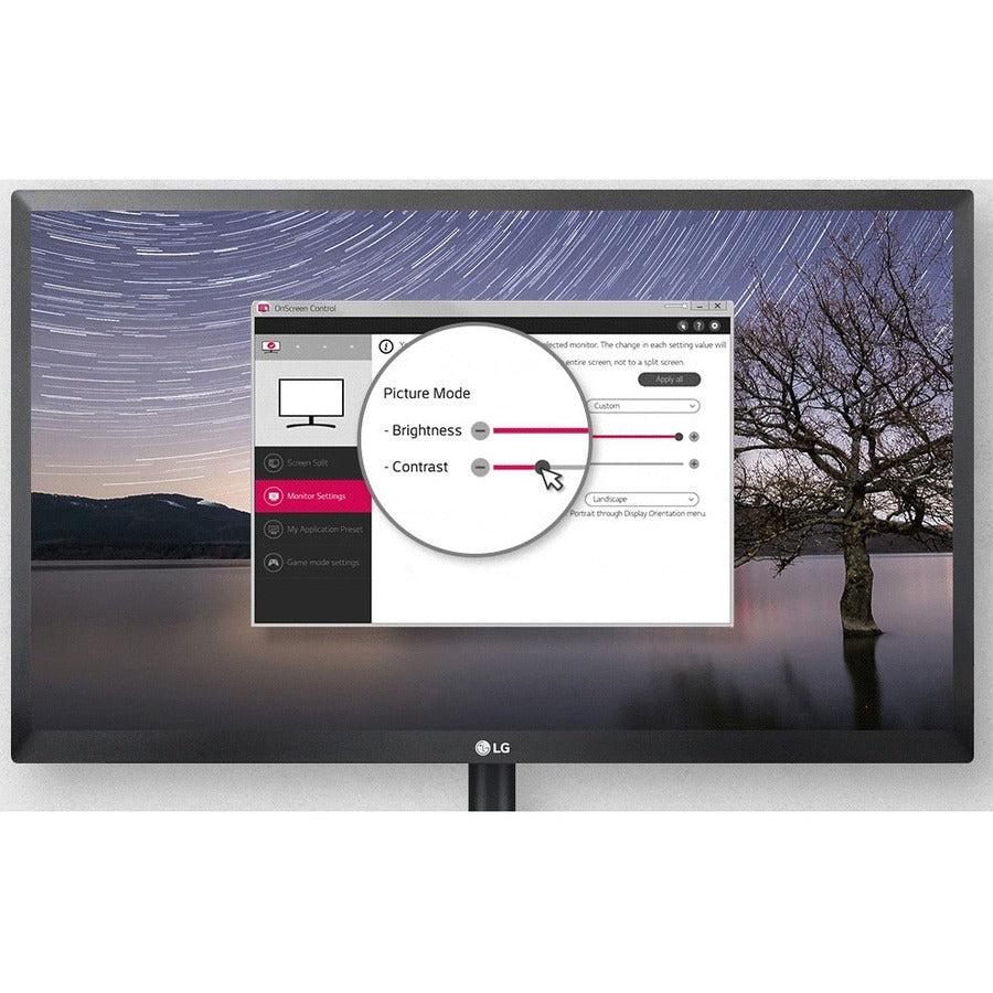 LG 27BL450Y-B 27 Class Full HD LCD Monitor - 16:9 - TAA Compliant"
