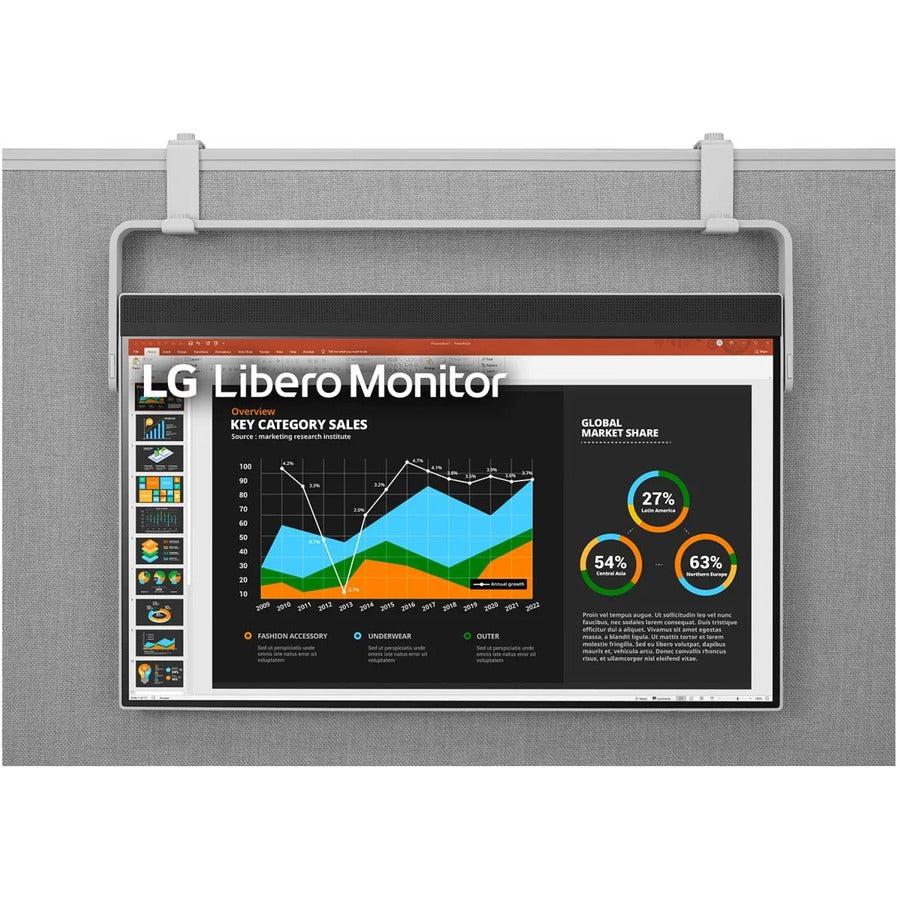 LG 27BQ70QC-S 27" Class Webcam WQHD LCD Monitor - 16:9 - Black