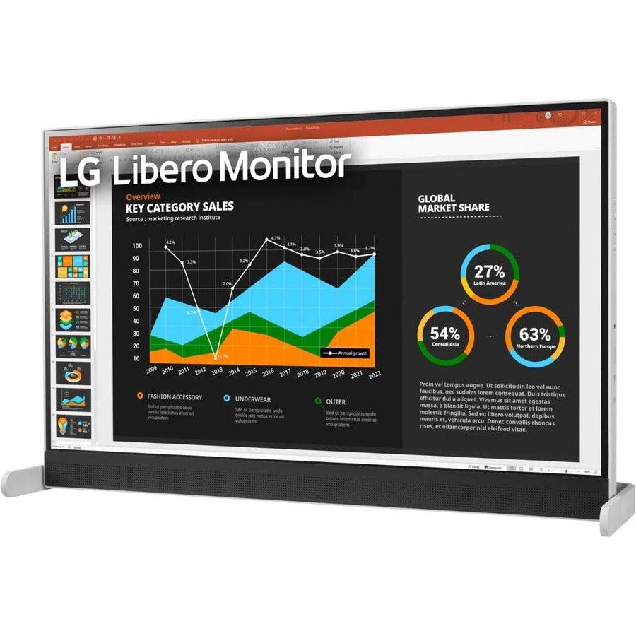 LG 27BQ70QC-S 27" Class Webcam WQHD LCD Monitor - 16:9 - Black