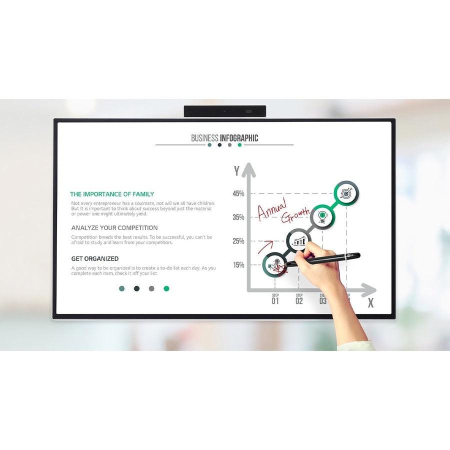 LG 43HT3WJ-B One:Quick Flex - 4K Ultra HD All-in-One Touch Display | TecISoft