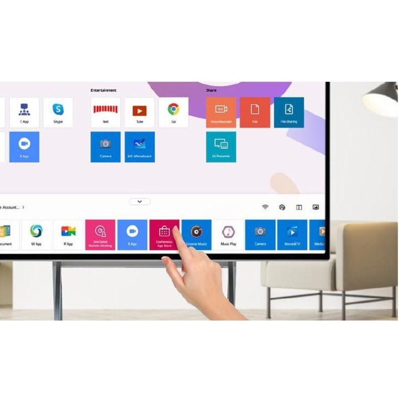 LG 43HT3WJ-B One:Quick Flex - 4K Ultra HD All-in-One Touch Display | TecISoft