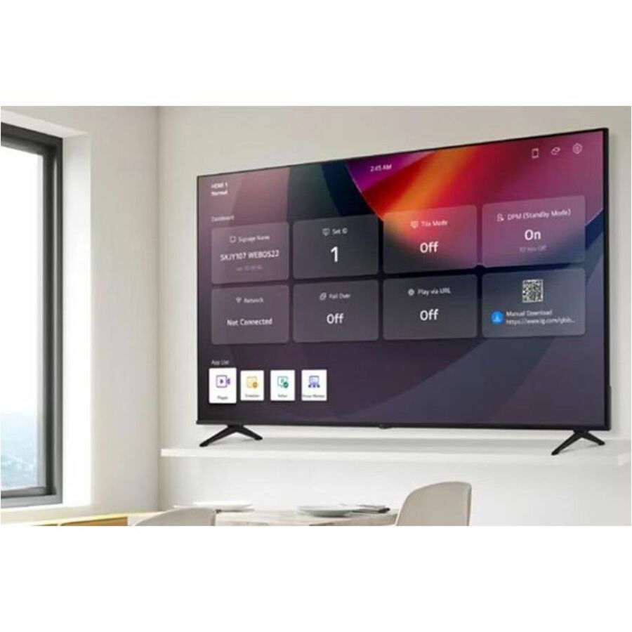 LG 50" 50PK340S0UB Professional Display with Digital & Analog TV Support