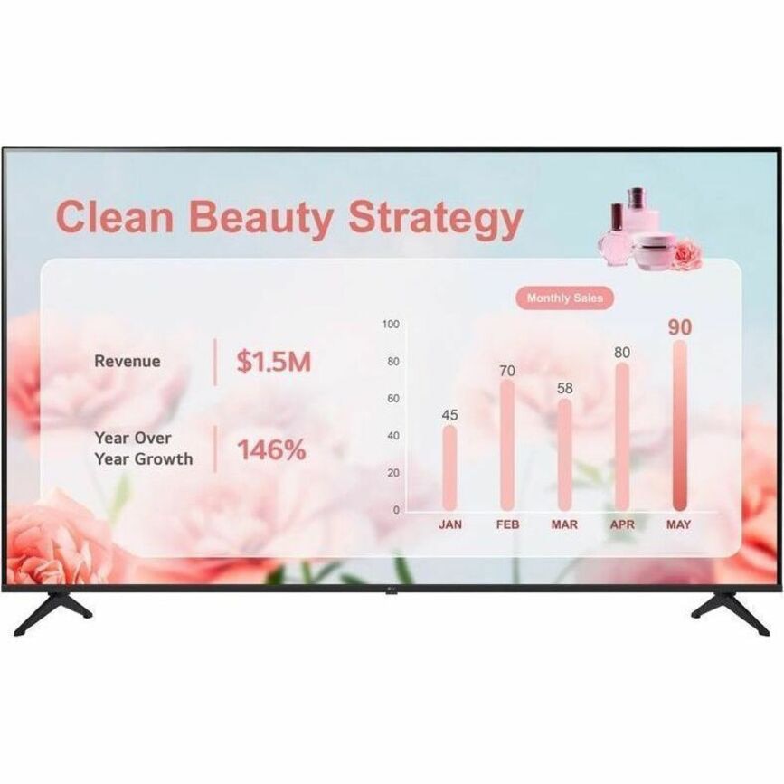 LG 55PK340S0UB 55" Digital & Analog Signage Display with Teletext