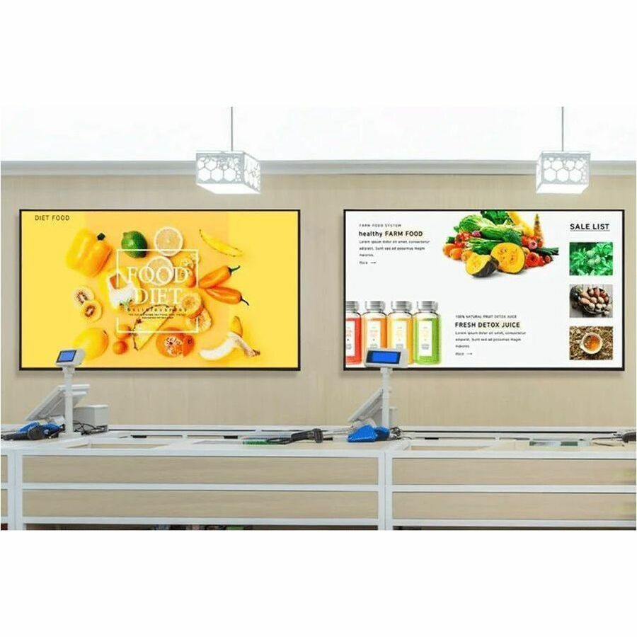 LG 55UP5Q-E 55" UHD Signage Display with LG Shield