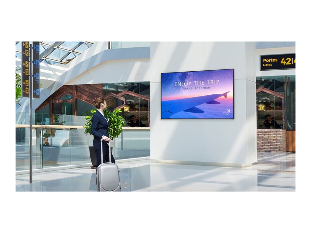 LG 65UH7N-E - 65 Diagonal Class UH7N-E Series LED-backlit LCD display - digital signage with Integrated Pro:Idiom - webOS - 4K