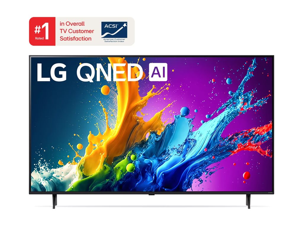 LG 75QNED80TUC - 75 Diagonal Class (74.5" viewable) - QNED80 Series LED-backlit LCD TV - QNED - Smart TV - webOS - 4K