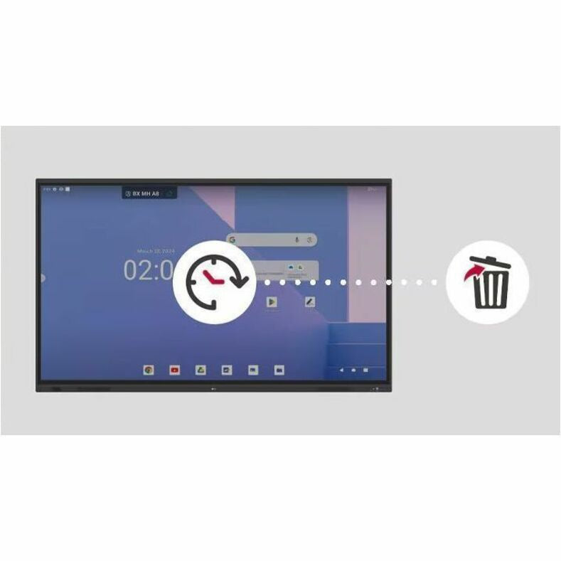 LG 75TR3DQ-B 75" CreateBoard Interactive Display with HDMI & USB-C Connectivity