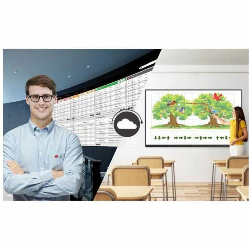 LG 98TR3PJ-B Digital Signage Display - 98" LCD - In-plane Switching (IPS) Technology -