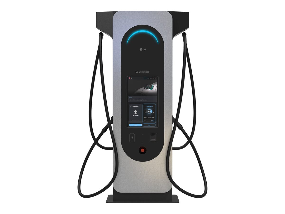 LG - EV charging station - 175 kW - 350 A - 2 output connectors (CCS1, NACS) EVD175SK-PN.AUSEA