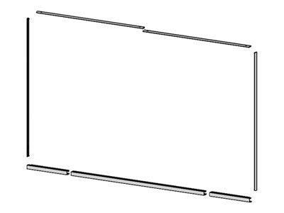 LG - Frame kit for digital signage display KT-BZ1360