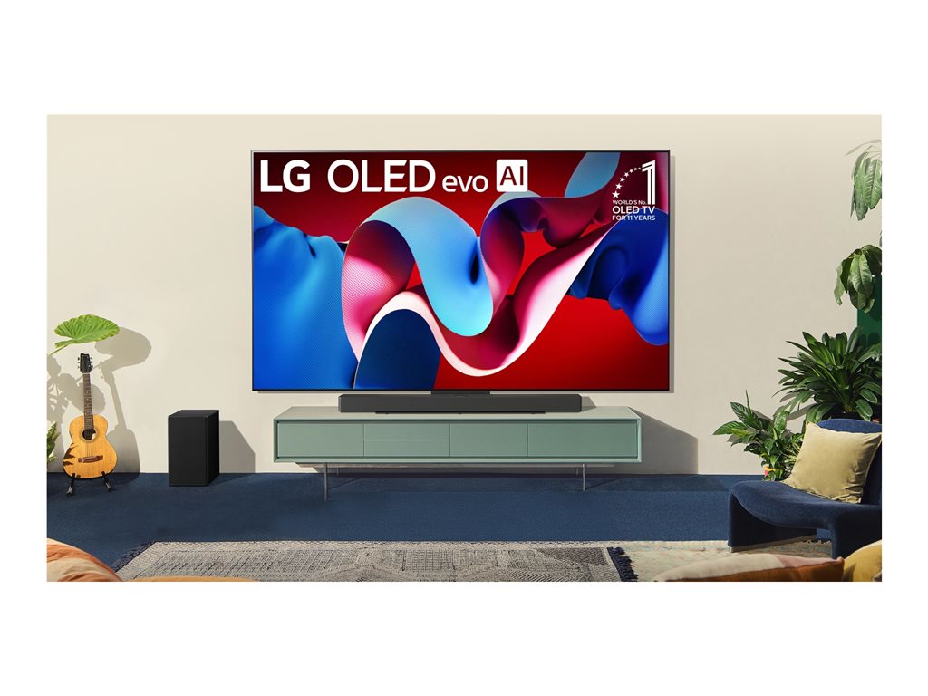 LG OLED65C4PUA - 65 Diagonal Class (64.5" viewable) - C4 Series OLED TV - OLED evo - Smart TV - webOS - 4K UHD (2160p) 3840 x