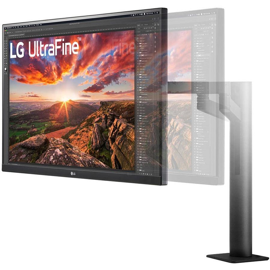 LG UltraFine 27BN88U-B 27 Class 4K UHD LCD Monitor - 16:9 - Textured Black"