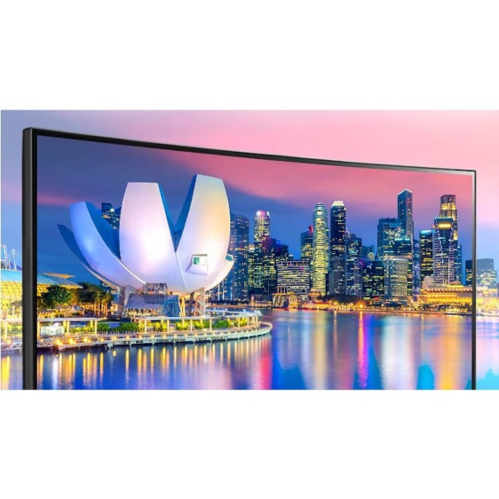 LG Ultrawide 34BQ77QB-B 34" Class Webcam UW-QHD Curved Screen LED Monitor - 21:9 -