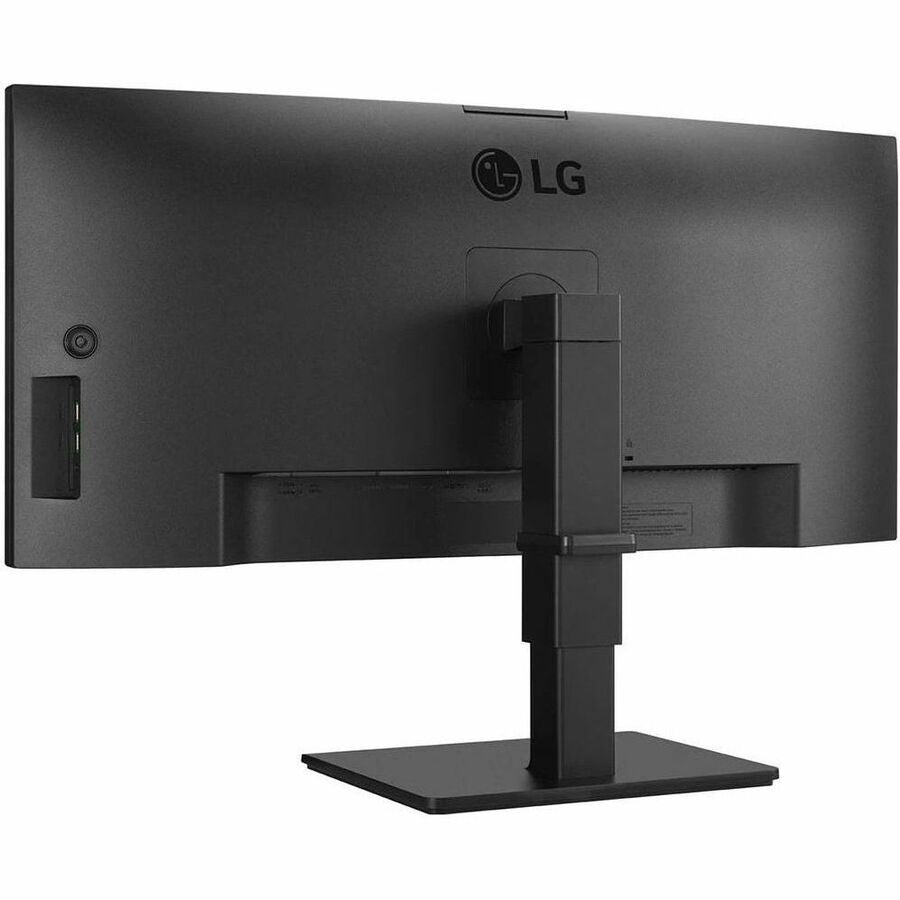 LG Ultrawide 34BQ77QC-B 34" Class Webcam WQHD Curved Screen LCD Monitor - 21:9 - Textured