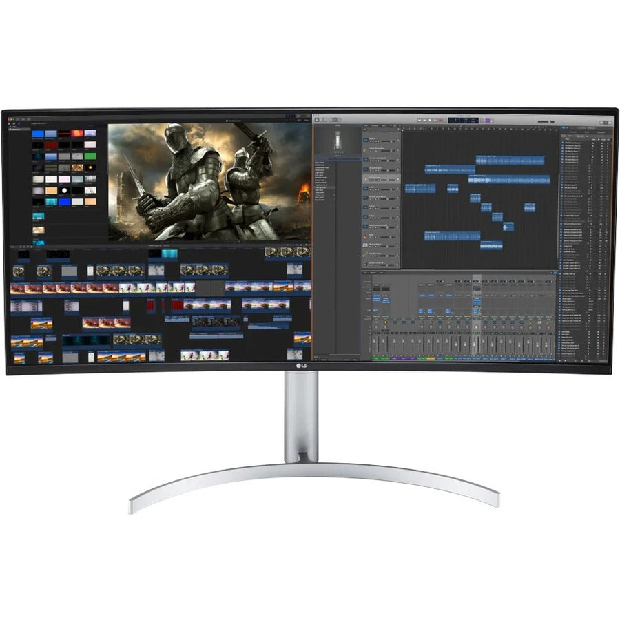 LG Ultrawide 38BN95C-W 38 Class UW-QHD+ Curved Screen Gaming LCD Monitor - 21:9 - Textured Black