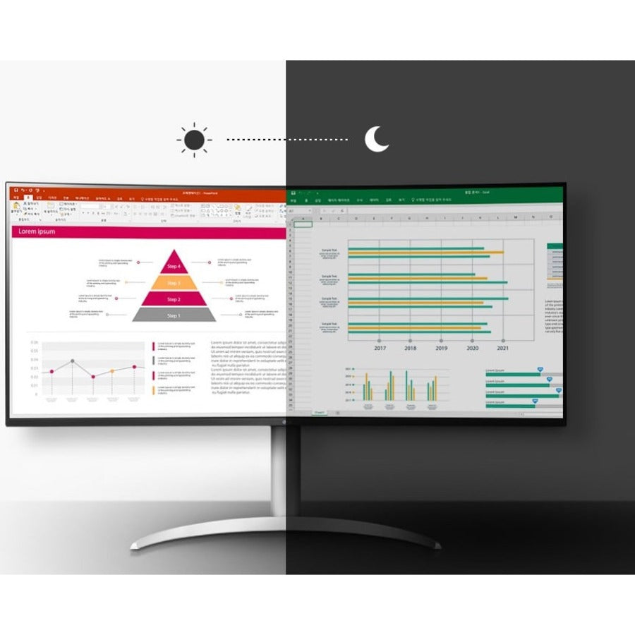 LG Ultrawide 38BP85C-W 38 Class UW-QHD+ Curved Screen Gaming LCD Monitor - 21:9 - Black