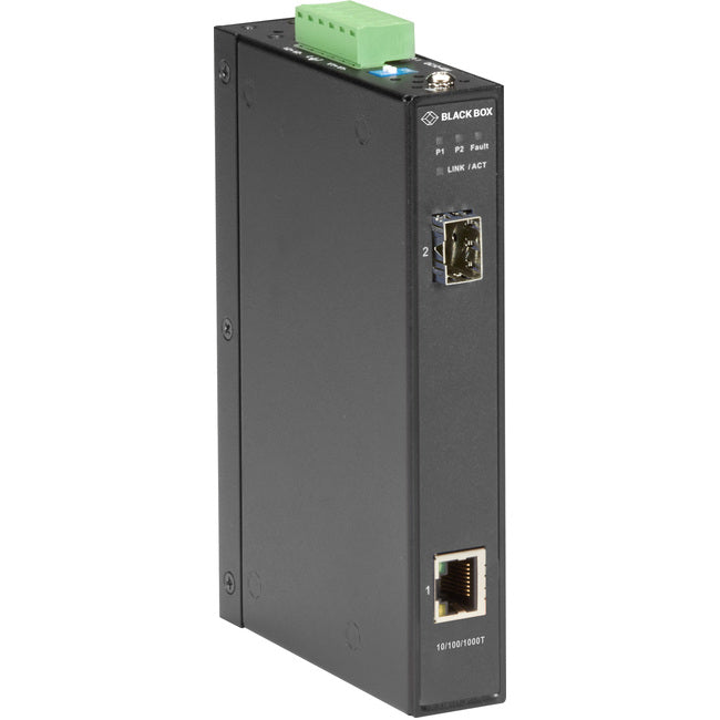 LGC280 Series Gigabit Ethernet Industrial Media Converter - SFP Fiber | TechSoft LGC280A