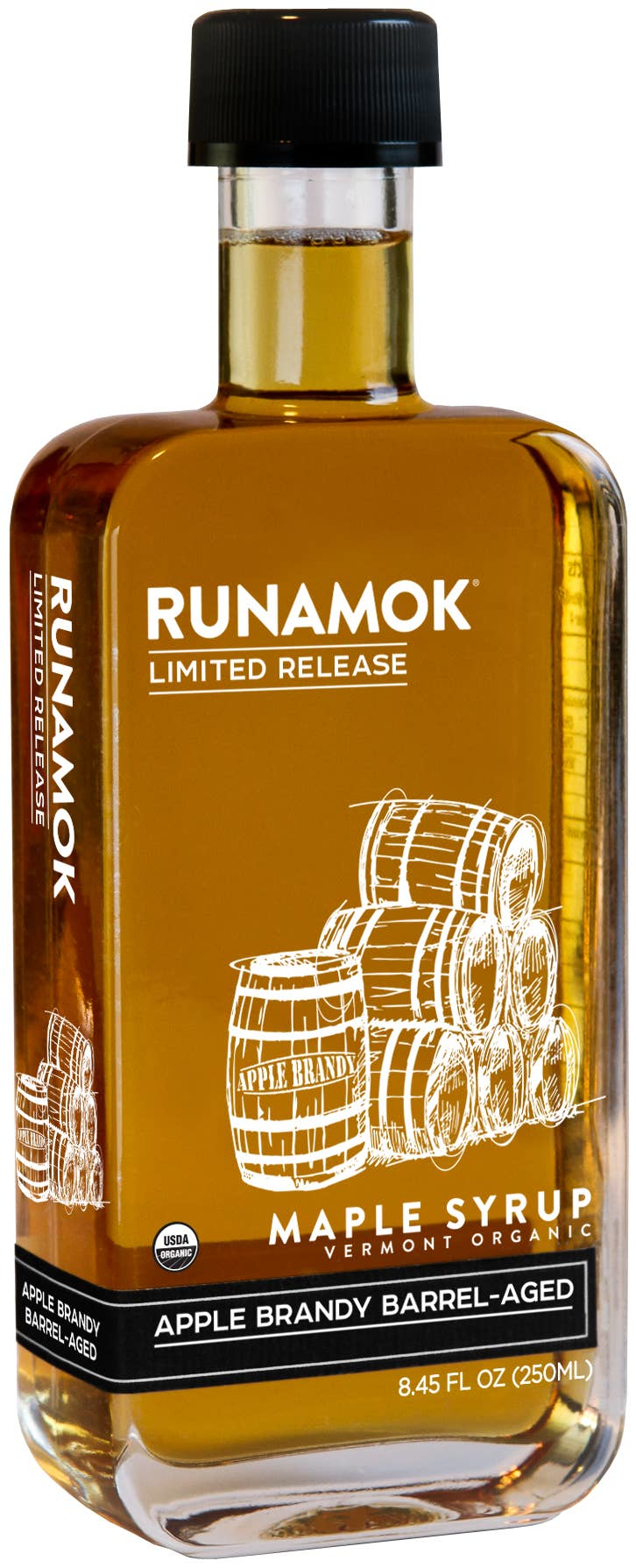 LIMITED RELEASE Apple Brandy Barrel-Aged Maple Syrup 250ml