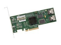 LSI SAS3801E-R - Storage controller (RAID) - 8 Channel - SATA 3Gb/s / SAS - RAID 0, 1, 1E, 10E - PCIe