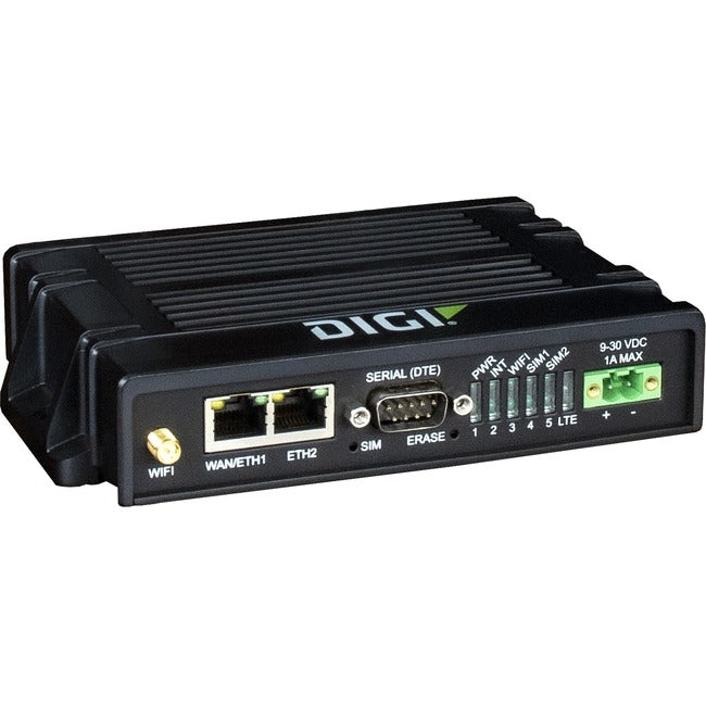 LTE Cat 4 Global Cellular Router - Digi IX20-00G4 Industrial Ethernet RS-232 | Tecisoft