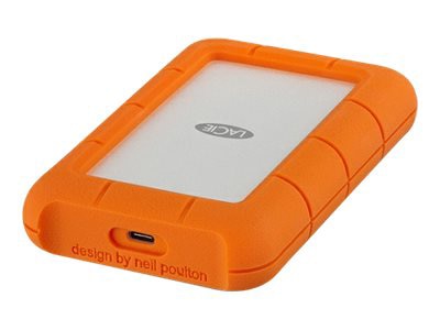 LaCie Rugged 5TB USB-C Portable Hard Drive