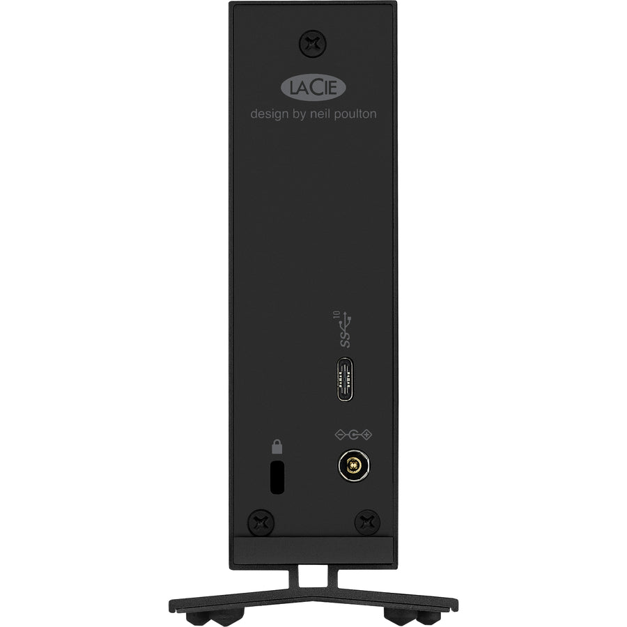 Lacie D2 Professional 8Tb Usb 3.1, Type-C Desktop Drive Stha8000800 Black