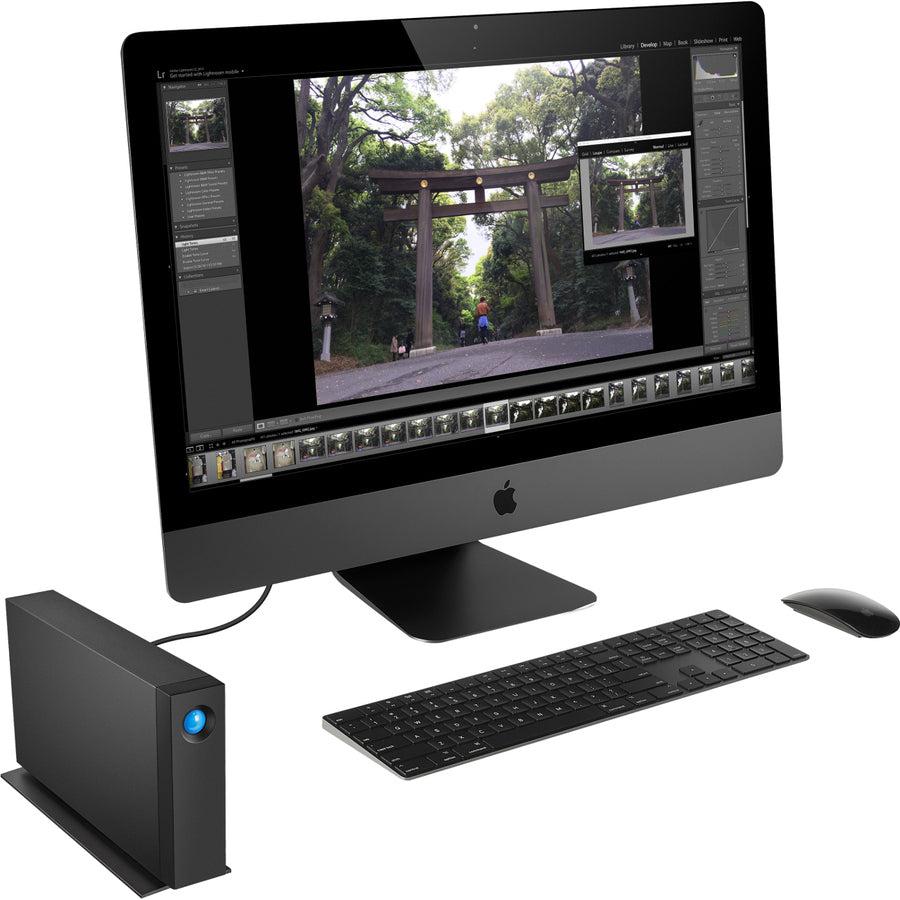 Lacie Stha14000800 D2 Professional 14Tb Thunderbolt 3 Usb-C Usb 3.0 7200Rpm External Hard Drive