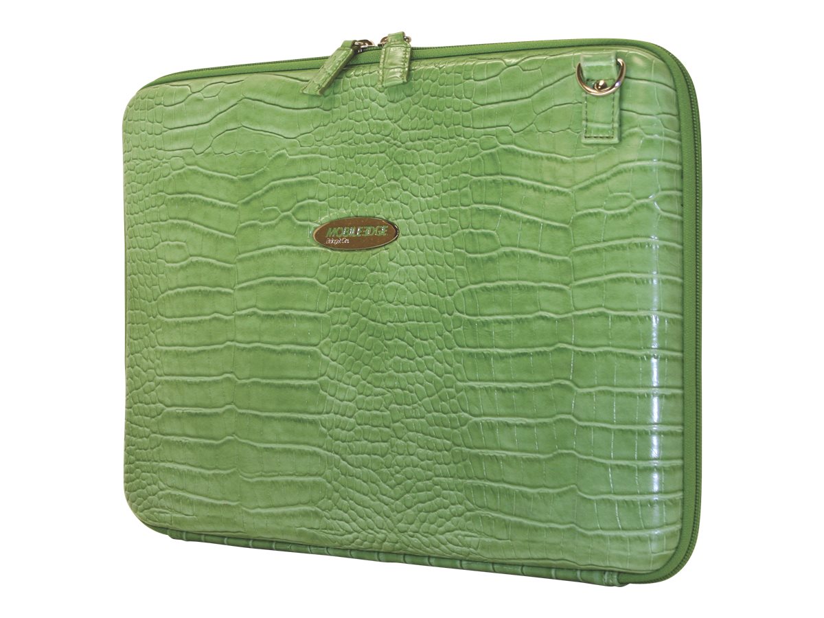 Laptop Case Portfolio - Faux Croc Semi-Rigid Professional Design | Mobile Edge MEPFC9