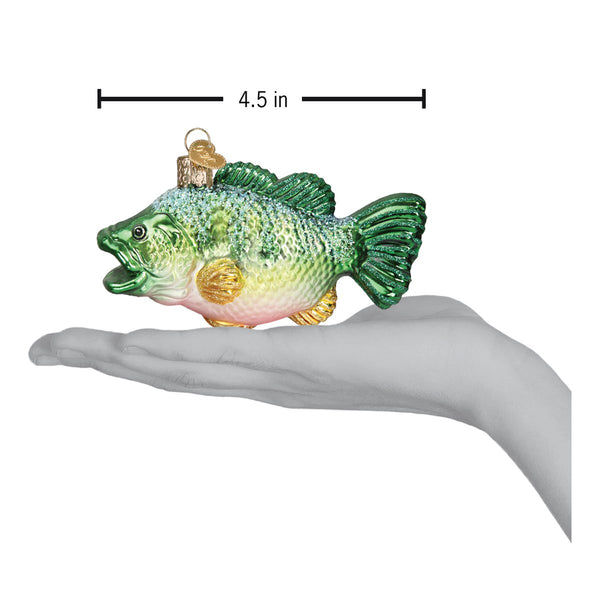 Largemouth Bass Glass Ornament
