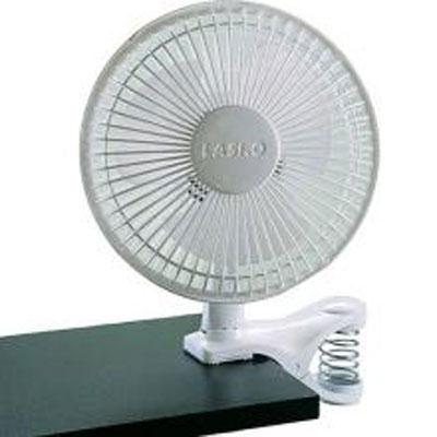 Lasko 2004W 6" Clip Fan with 2 Quiet Speeds, White