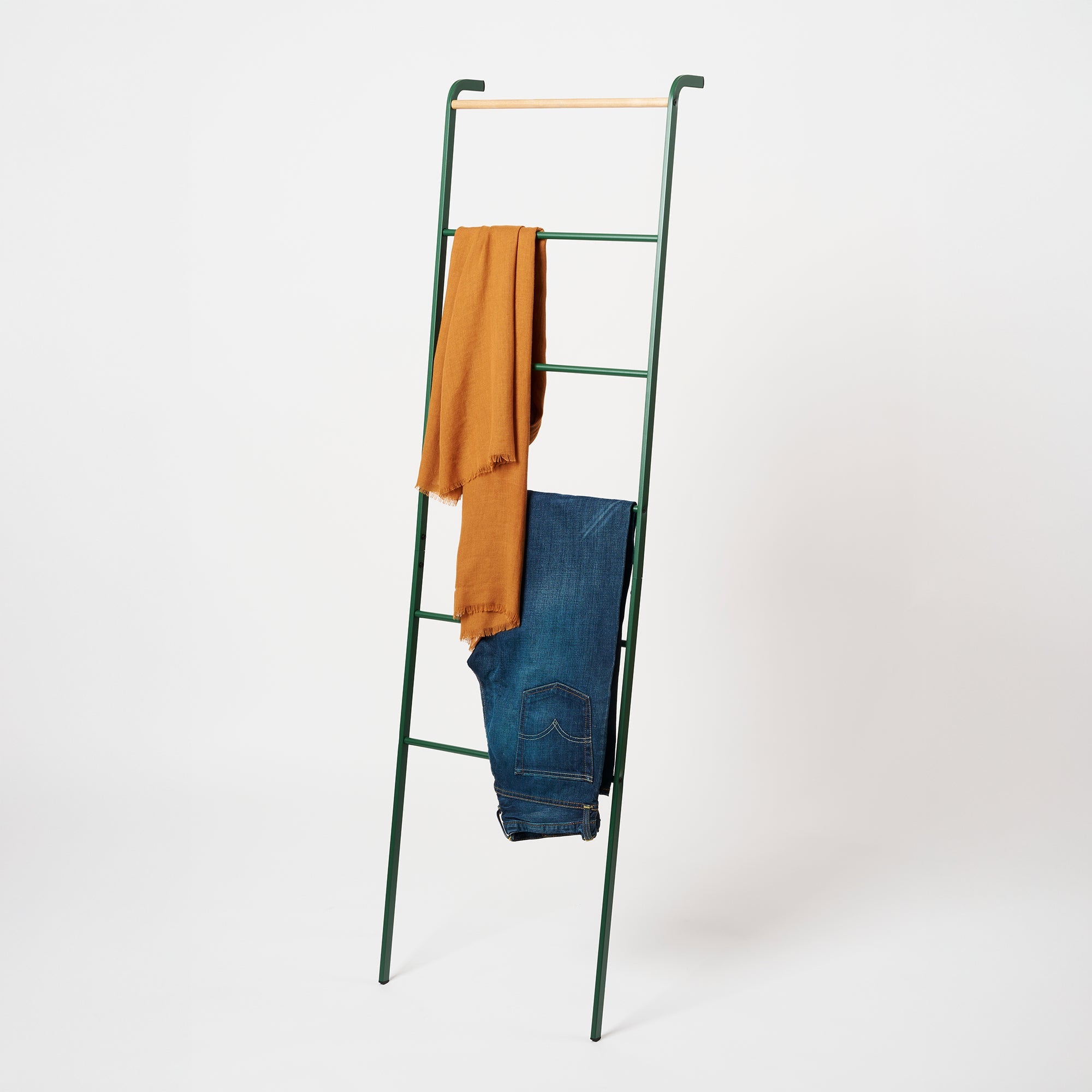 Leaning Storage Ladder - Two Styles - Steel