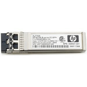 Legrand 8Gb Shortwave B-Series Fibre Channel 1 Pack SFP+ Transceiver AJ716A-L