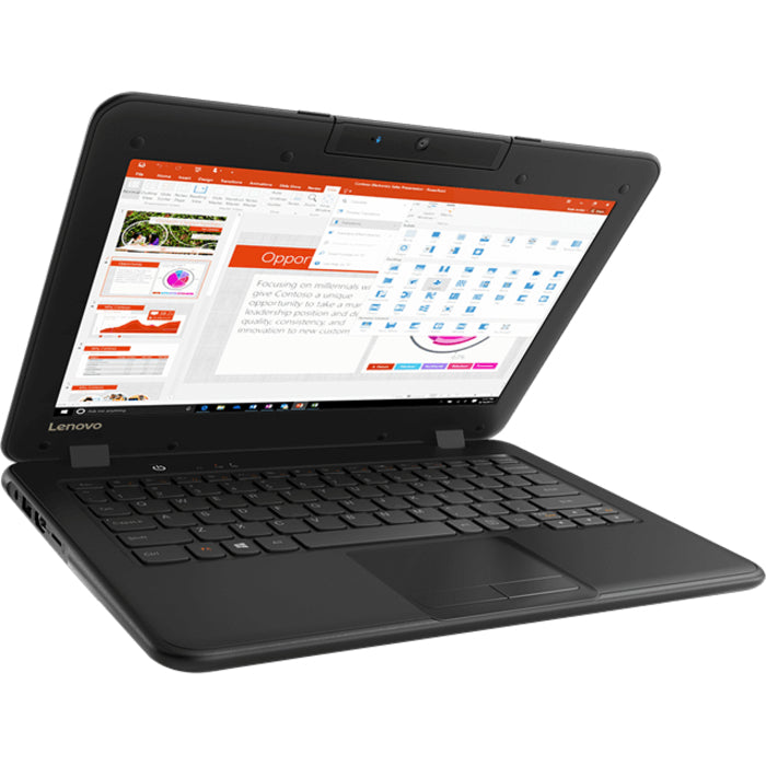Lenovo 100e 81CY0039US 11.6 Netbook - Intel Celeron N3350 - 4 GB - 64 GB Flash Memory - Black"