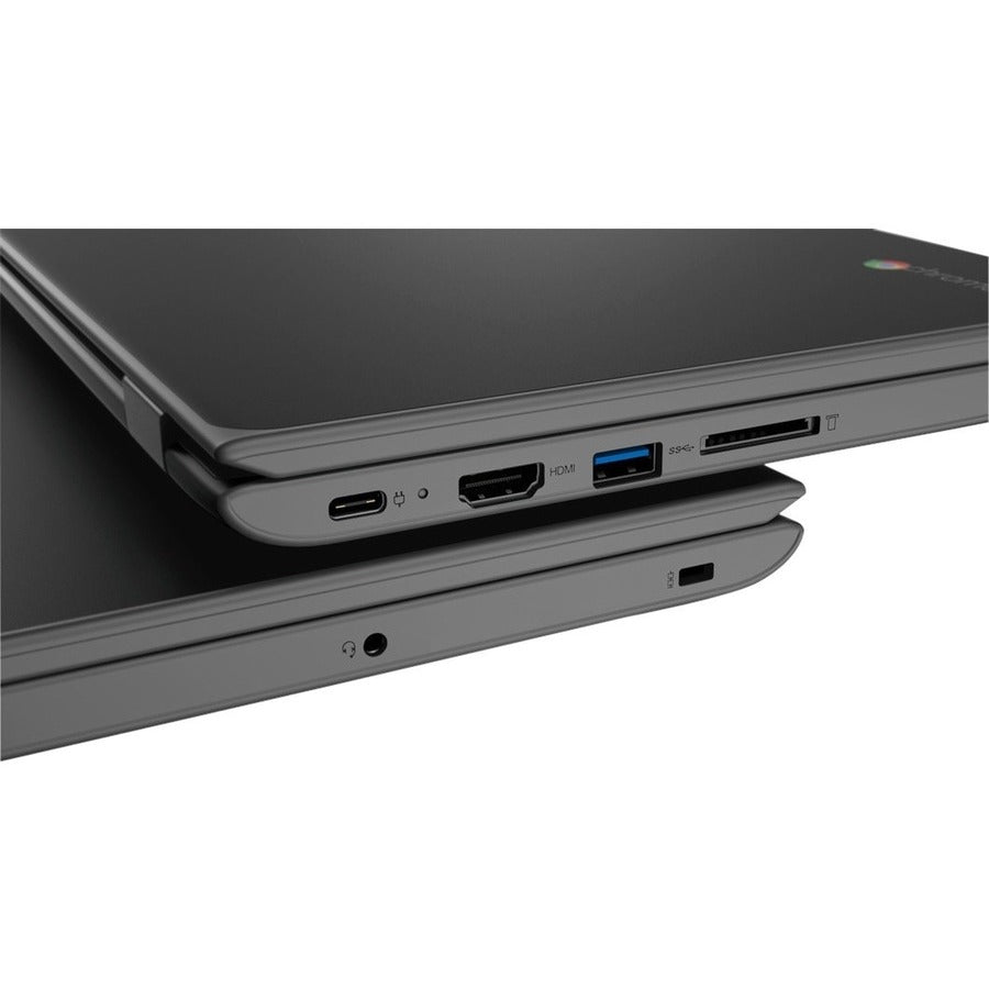 Lenovo 100E Notebook 29.5 Cm (11.6") Hd Intel® Celeron® N 4 Gb Lpddr4-Sdram 64 Gb Emmc Wi-Fi 5 (802.11Ac) Windows 10 Pro Black