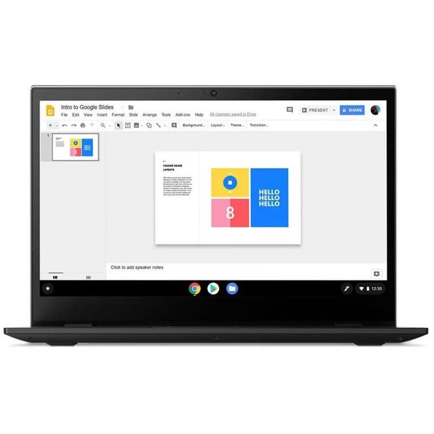 Lenovo 14E Chromebook 35.6 Cm (14") Full Hd Amd A4 4 Gb Ddr4-Sdram 32 Gb Emmc Wi-Fi 5 (802.11Ac) Chrome Os Grey
