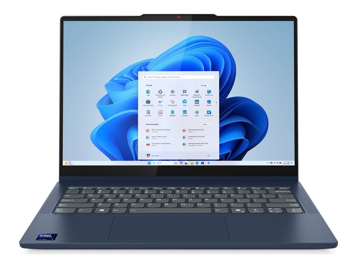 Lenovo 14IN WUXGA IPS Touch Laptop Core Ultra 5 225U 8GB 256GB SSD