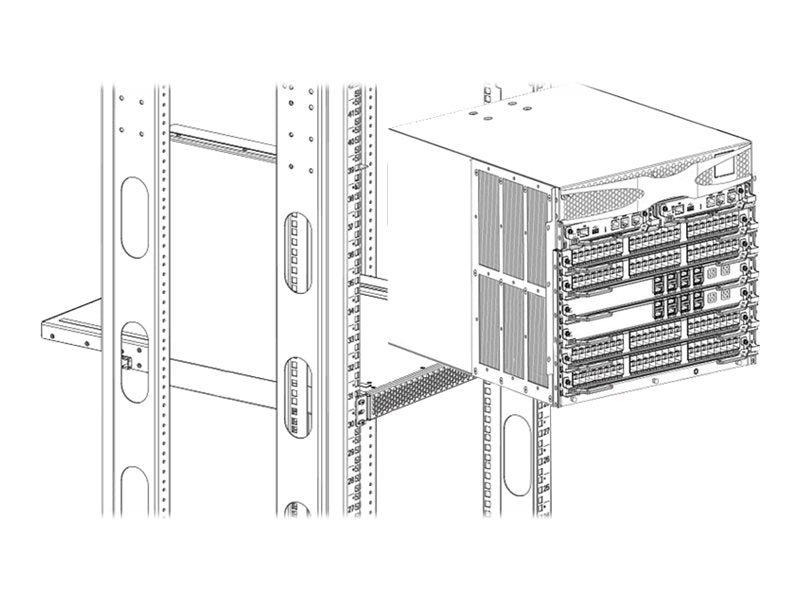 Lenovo 27-31 Airflow Diversion Kit - Rack airflow director - for ThinkSystem DB400D 32Gb SAN Director"