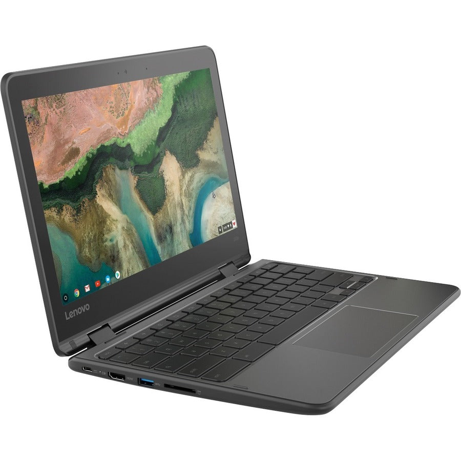 Lenovo 300e Chromebook 2nd Gen 81MB0061US 11.6 Touchscreen Chromebook - HD - Intel Celeron N4120 - 8 GB - 64 GB Flash Memory - English Keyboard - Black"