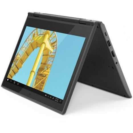 Lenovo 300e Windows 2nd Gen 81M900EAUS 11.6 Touchscreen Netbook - HD - Intel Pentium Silver N5030 - 4 GB - 128 GB SSD - English Keyboard - Black"