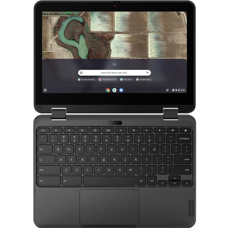 Lenovo 500E Chromebook 29.5 Cm (11.6") Touchscreen Hd Intel® Celeron® N 4 Gb Lpddr4X-Sdram 32 Gb Emmc Wi-Fi 6 (802.11Ax) Chrome Os Grey 82Jb0000Us