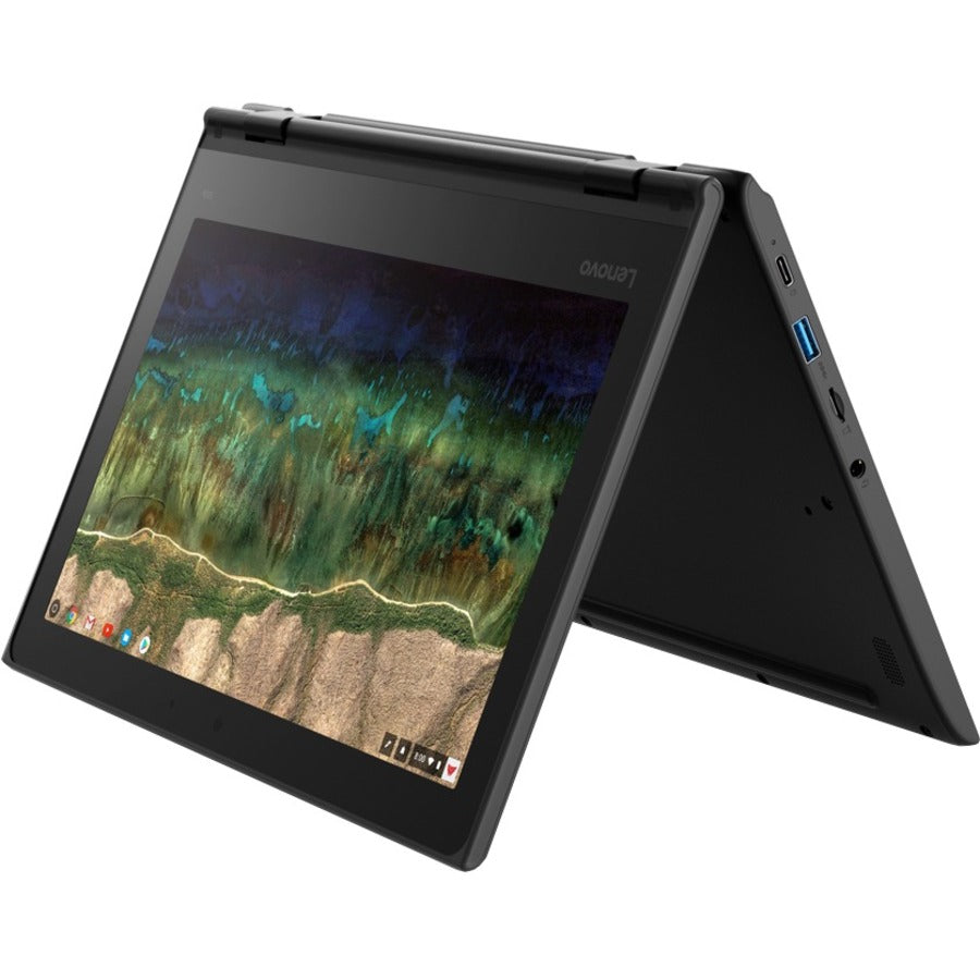 Lenovo 500E Chromebook 2Nd Gen 81Mc004Wus 11.6" Touchscreen Convertible 2 In 1 Chromebook - Hd - 1366 X 768 - Intel Celeron N4120 Quad-Core (4 Core) 1.10 Ghz - 4 Gb Total Ram - 32 Gb Flash Memory - Gray