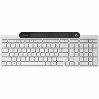Lenovo 800 Self-Charging Bluetooth Keyboard White