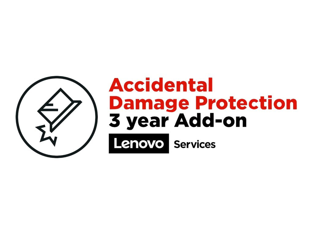 Lenovo Accidental Damage Protection Add On - Accidental damage coverage - 3 years - for ThinkPad X1 Fold 16 Gen 1 21ET; X1 Fold 5PS1A40231