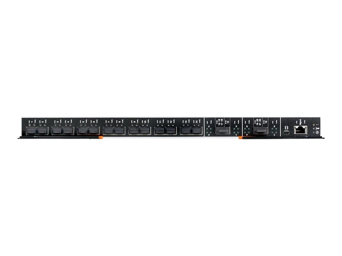 Lenovo Flex System Fabric SI4093 - Switch - L3 - managed - 14 x 1 Gigabit SFP/ 10 Gigabit SFP+ + 10 x 10 Gigabit Ethernet - plug-in 00FM518
