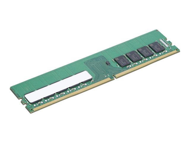 Lenovo Gen2 - DDR4 - module - 32 GB - DIMM 288-pin - 3200 MHz - unbuffered - ECC - green 4X71L66408